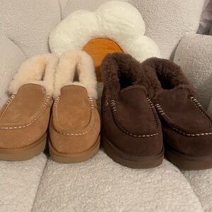 UGG suede slippers- pretty much new